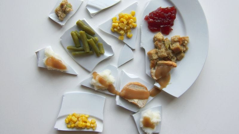 Illustration for article titled Now you can eat Thanksgiving dinner like Picasso