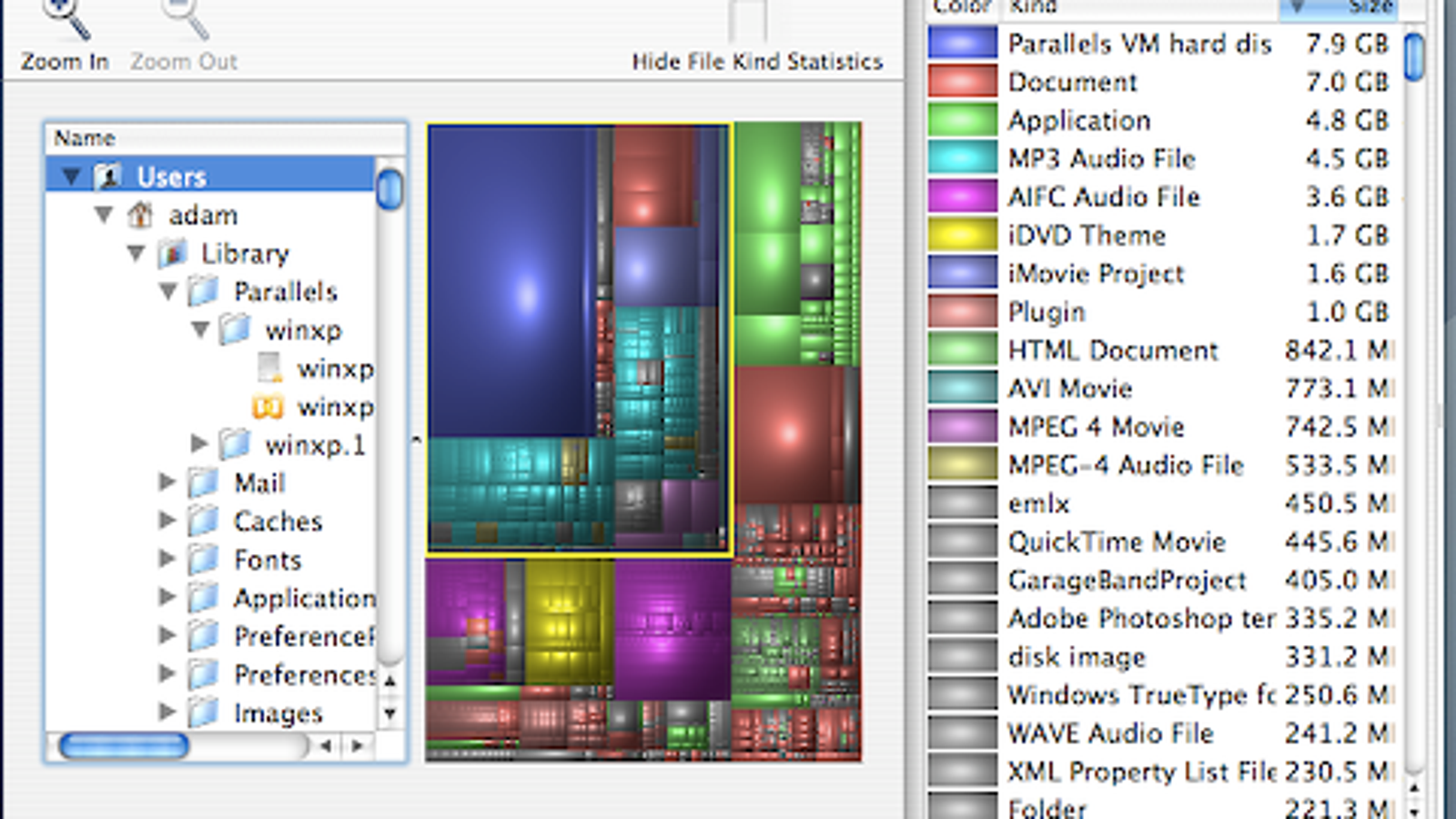 disk inventory x for mac 10.10