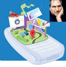 Illustration for article titled Fake Steve Jobs on Android: "It's Not a Phone, It's an Alliance"