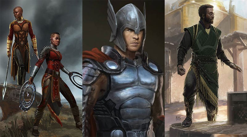 Illustration for article titled Some Art From Black Panther & Thor: Ragnarok