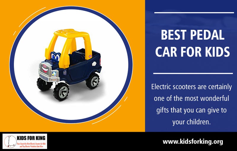 Illustration for article titled Best Pedal Car for Kids | kidsforking.org