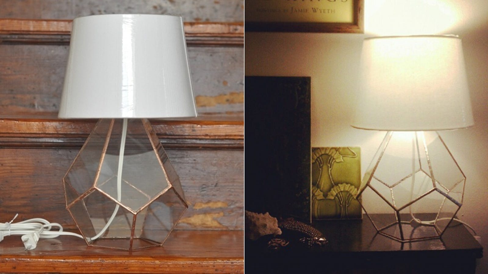 This Giant Terrarium Lamp Is a Beautiful Bedside Prism