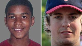 Trayvon Martin (Martin family photos); Chris Lane (Fox News)