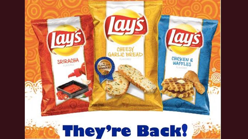 Lay's Special Chip Flavors Return As If Nothing Happened. Jerks.