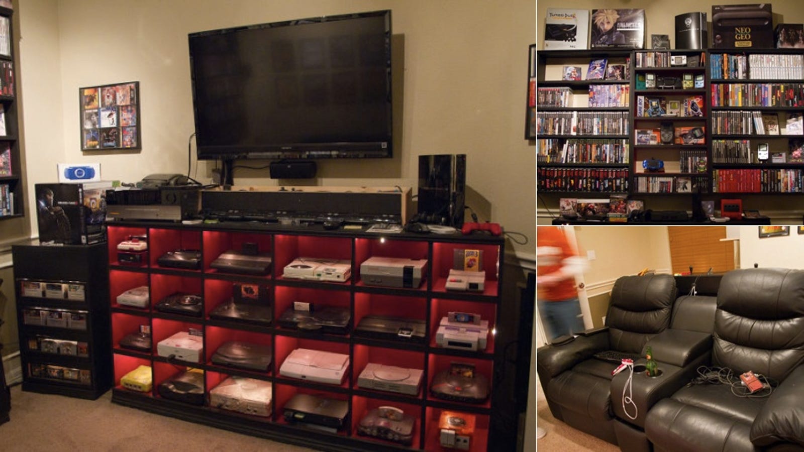 A Historically Awesome Gaming Setup with Every Console in ...