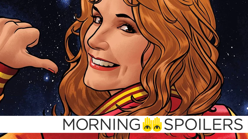 Lea Thompson and Howard the Duck, together again.