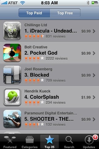 Illustration for article titled Apple Struggles With Flood of iPhone Games