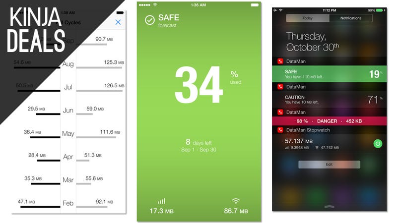 Illustration for article titled Today's Best App Deals: DataMan Next, Today Calendar Pro, and More
