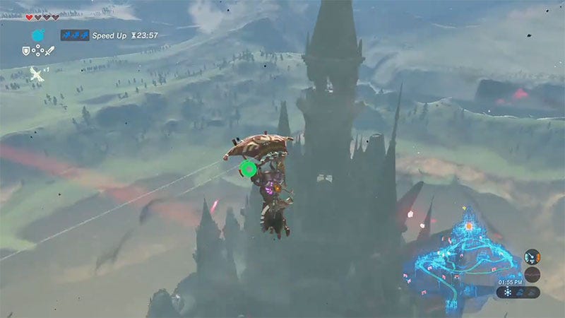 Illustration for article titled Hit A Rock, Get To The Top Of Hyrule Castle, Easy