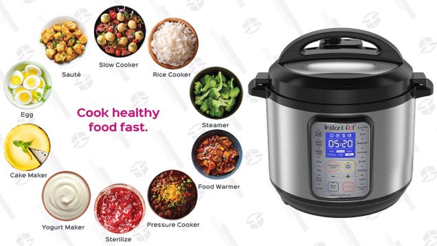 Save $50 On An Instant Pot Today, If You Somehow Don't Own One Yet