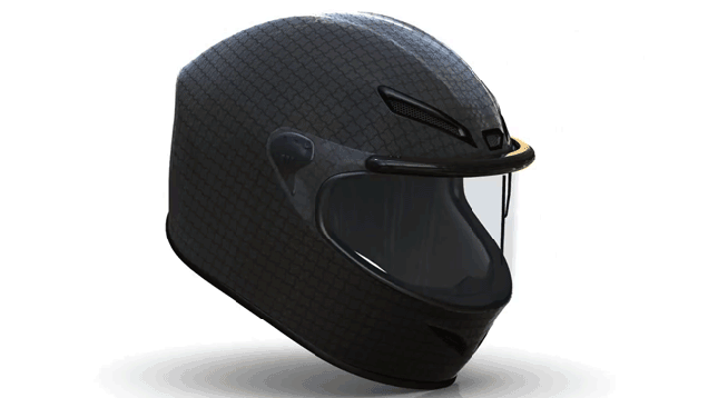 One Company Wants To Put A Windshield Wiper On Your Motorcycle Helmet