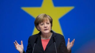 Illustration for article titled Fucking hell: Merkel just proposed a burqa ban