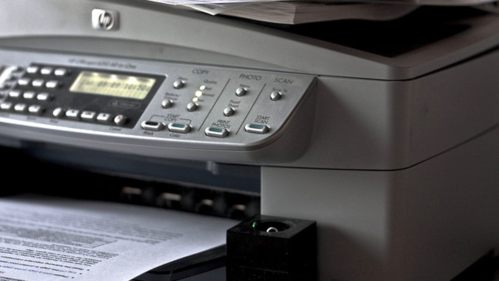 tell if your printer has ocr scanner
