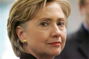 Illustration for article titled Hillary Clinton Chuckling Subtly, Deflecting Questions On The View Right Now