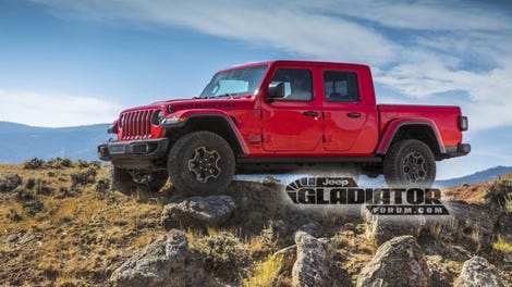 Here S What The 2020 Jeep Gladiator Pickup Looks Like With