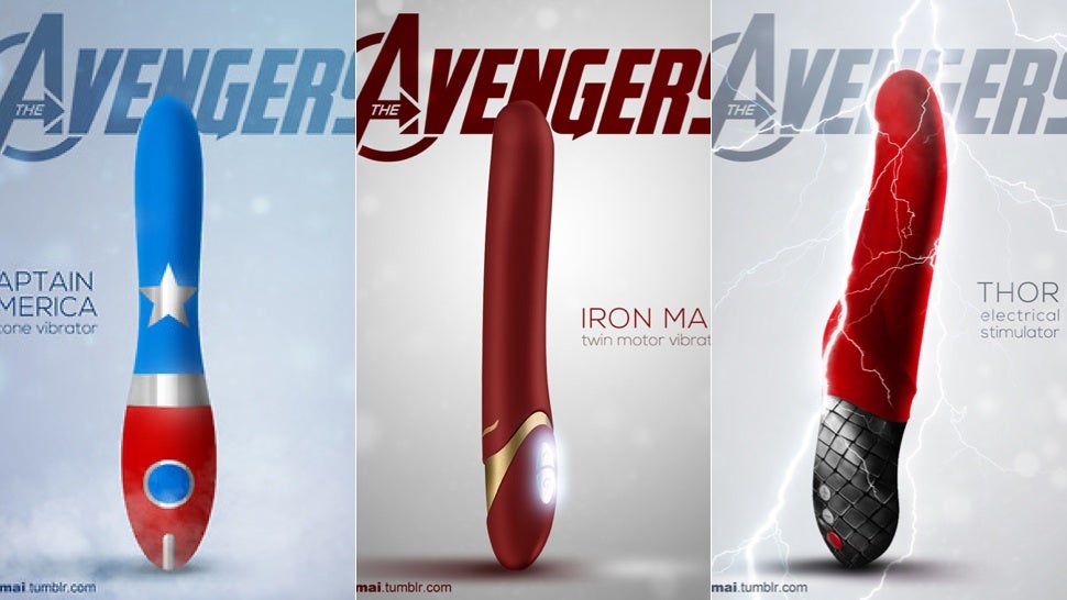 These Avengers Dildos Are Presumably Earth S Mightiest Vibrators
