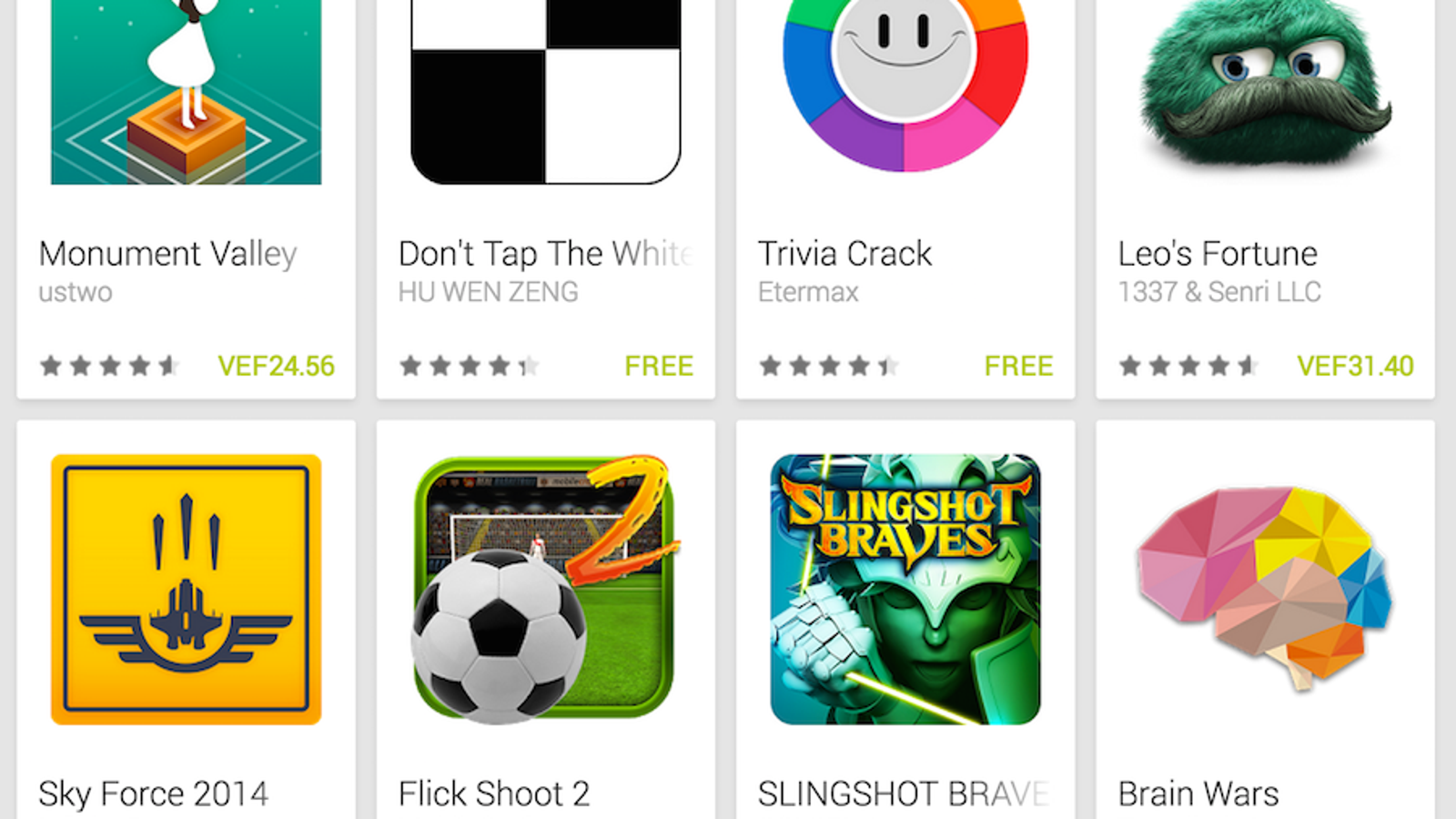 Estos son los mejores juegos del año en Google Play