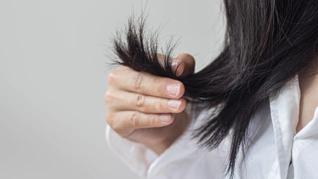 How to Remove Split Ends at Home When You Can't Get to a Professional