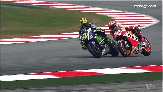 Honda Claims They Have Proof Rossi Kicked Marquez's Brake ...