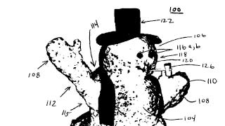 Illustration for article titled This patent for a snowman's skeleton is the oddest thing you'll read all day
