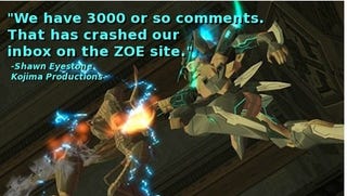 Illustration for article titled Zone Of Enders Fans Have Crashing Power