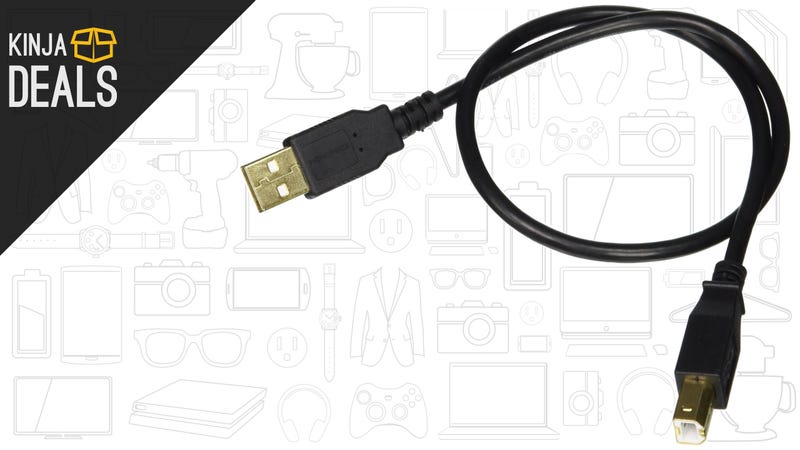 Illustration for article titled Bestsellers:Â Monoprice USB 2.0 A Male to B Male Cable