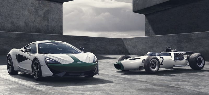 Illustration for article titled McLaren's Vintage Formula 1 Livery Works Too Well On The 570S