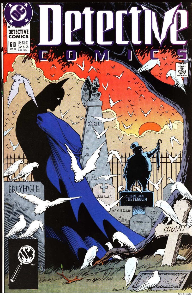 Illustration for article titled Norm Breyfogle 1960-2018