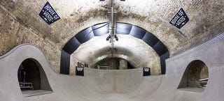 Illustration for article titled There's a Skate Park In an Old Tunnel Under London, And You Can Visit