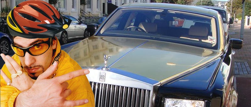 Gold Painted Rolls Royce Phantom Spotted In Uk