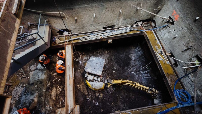 Illustration for article titled Ice Age Fossils Are Being Unearthed By L.A.'s Subway Construction