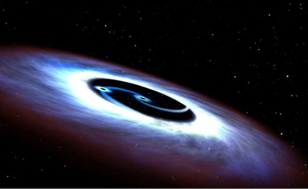 A Double Black Hole Powers a Brilliant Galactic Star Factory 