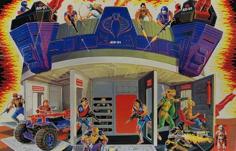 Illustration for article titled The 14 Greatest Action Figure Playsets of All Time