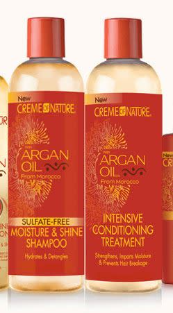 Creme of Nature Argan Oil Shampoo and ConditionerCremeofnature.com