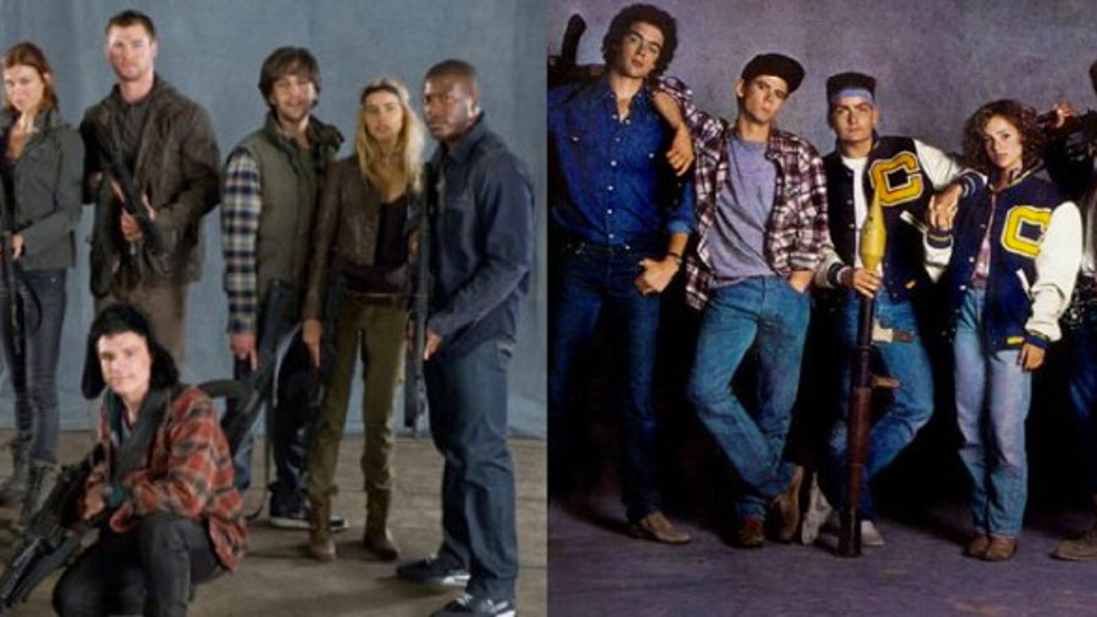 First cast photo from Red Dawn remake shows Guerrilla teen militia The