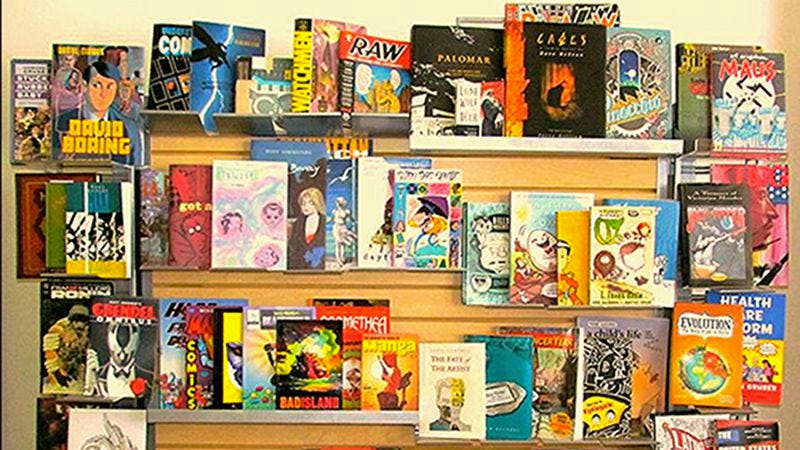 Illustration for article titled “1000 Great Graphic Novels” is a summer reading list with a surf-rock beat
