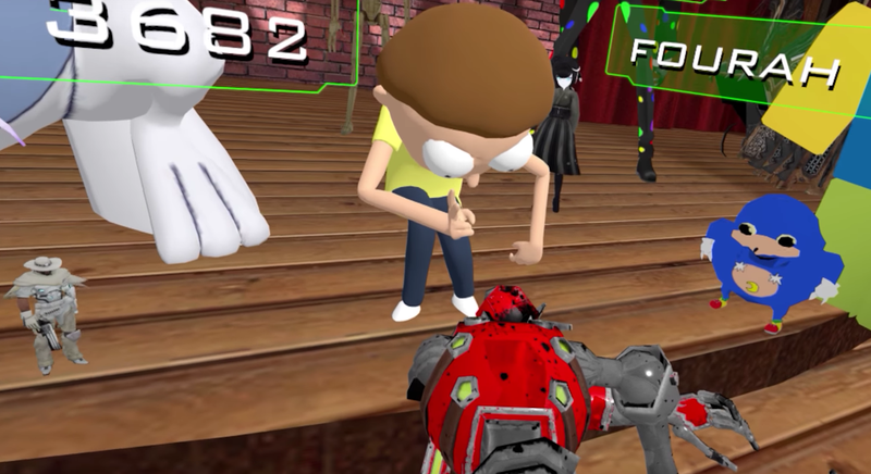 vrchat thicc female avatars give lap dance