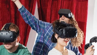 Illustration for article titled VR brings you the opportunity of watching sports in a suite with
Facebook buddies
