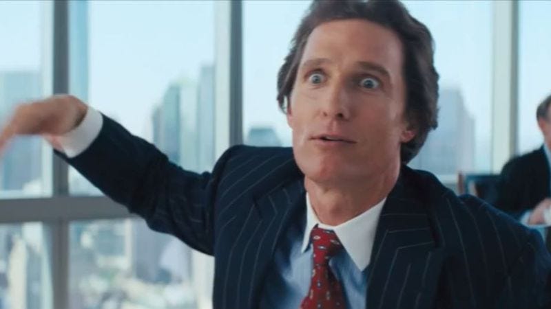 Illustration for article titled All of Matthew McConaughey’s strange noises made into a supercut