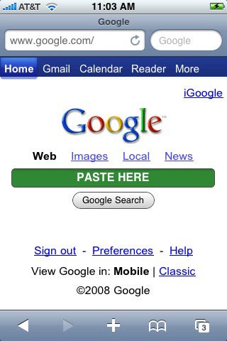 Illustration for article titled iPhone Copy/Paste Service Pastebud Delivers Copied Text to Random Strangers