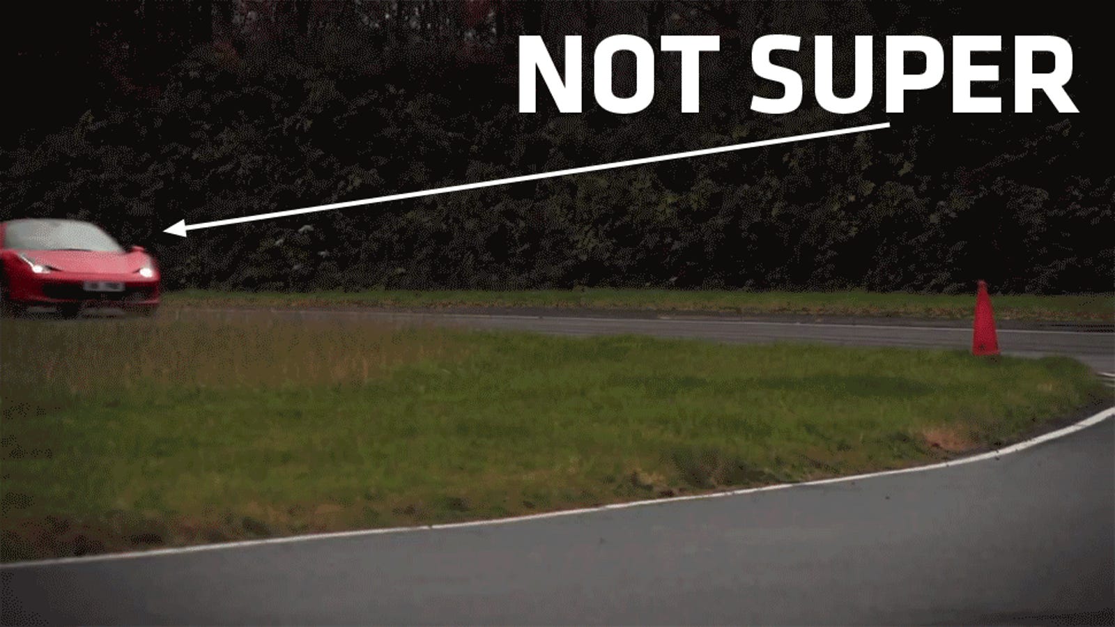 The Ferrari 458 Is Not A Supercar