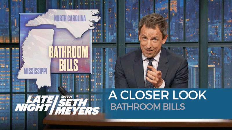 anti trans bathroom bills seth meyers rips hateful and discriminatory anti trans bathroom bills anti trans bathroom bills seth meyers rips hateful and discriminatory anti trans bathroom bills