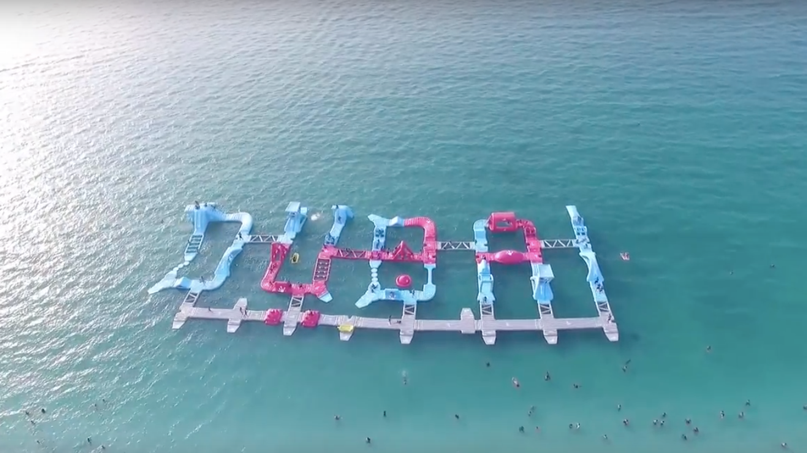 world's biggest inflatable water park