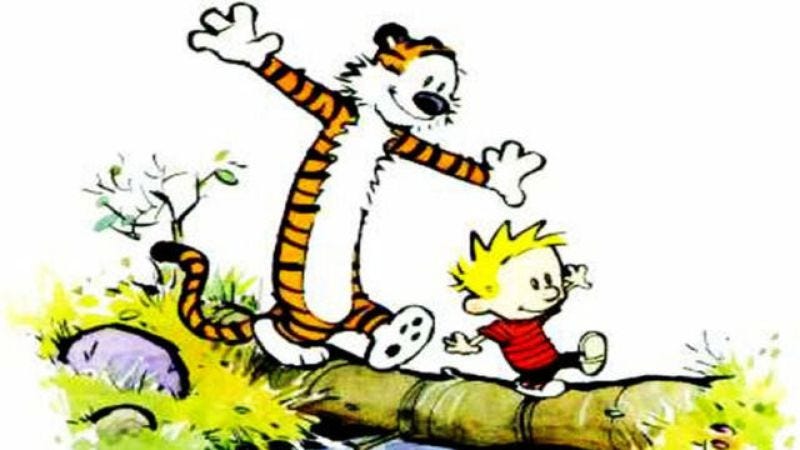 Illustration for article titled Calvin And Hobbes’ Bill Watterson is auctioning off his original Pearls Before Swine art