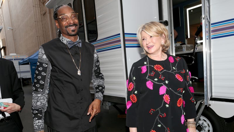 Illustration for article titled Martha Stewart and Snoop Became BFFs After He Accidentally Got Her Stoned on National Television