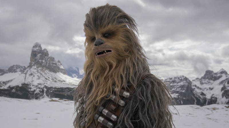 Suotamo as Chewbacca in Solo: A Star Wars Story