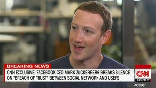 Mark Zuckerberg: I Can Barely Handle This CNN Interview, What Makes You Think I Can Handle Congress<em></em><em></em>