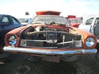 Illustration for article titled 1972 Ford Pinto At Death's Door, Still Ignores Your Explosion Jokes