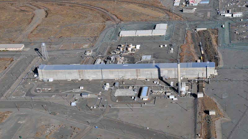 Purex, la antigua planta de procesamiento químico de Hanford donde ocurrió el accidente