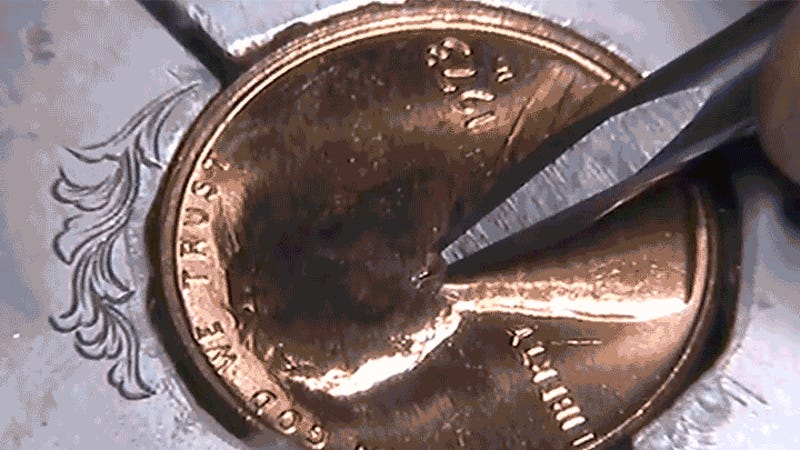 photo of Watch This Talented Carver Turn a Lincoln Penny Into a Morbid Masterpiece image